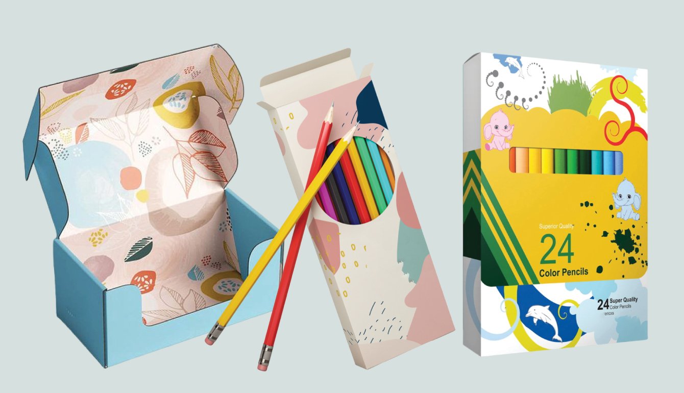Custom Stationery Packaging Boxes