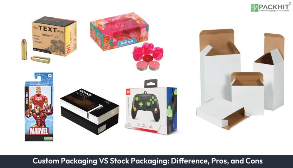 DIfference Between Custom packaging and Stock Packaging