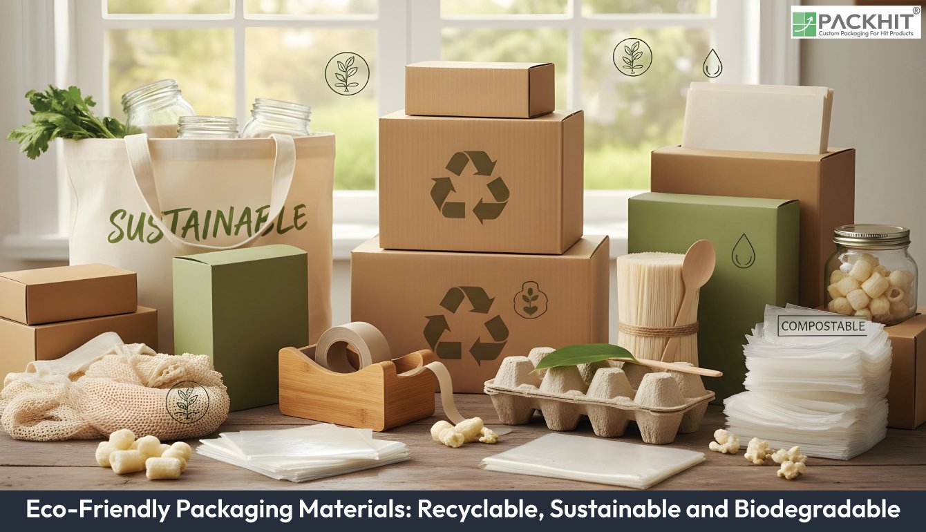Eco-Friendly Packaging Materials: Recyclable, Sustainable and Biodegradable