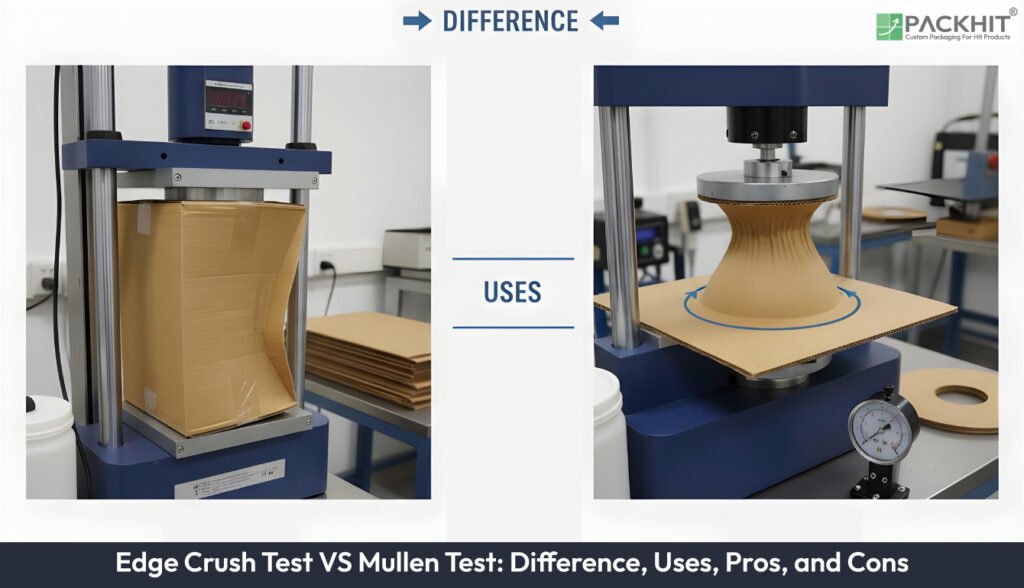 Edge Crush Test VS Mullen Test in Packaging Material