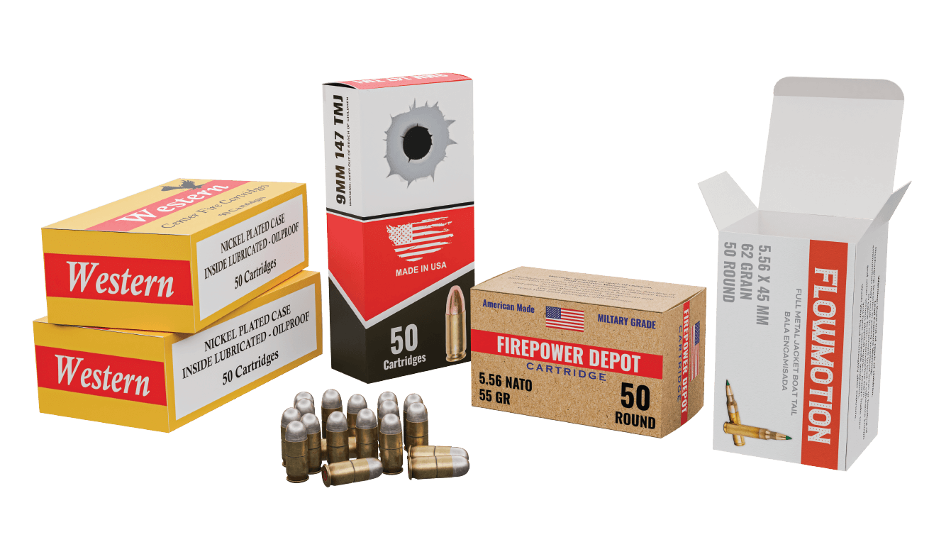 Custom Ammunition Packaging Boxes