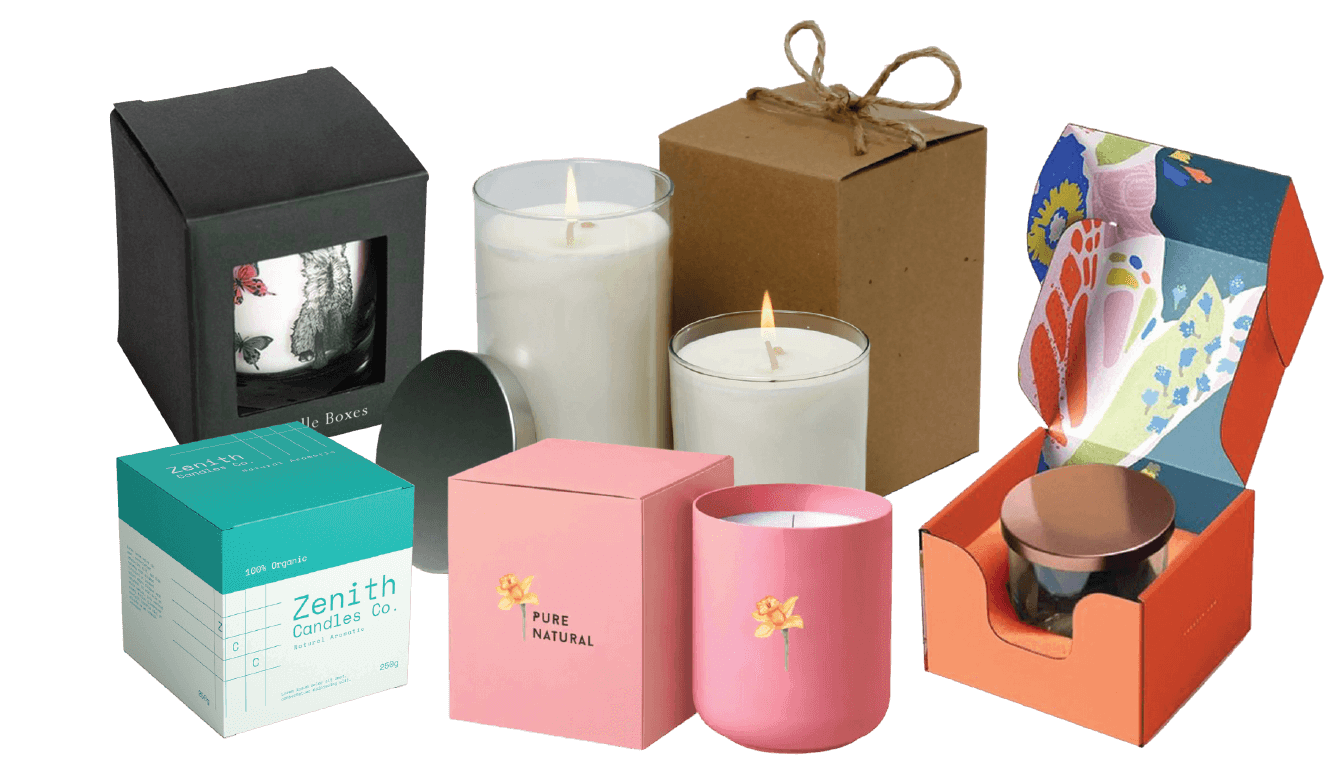 Custom Candle Packaging Boxes