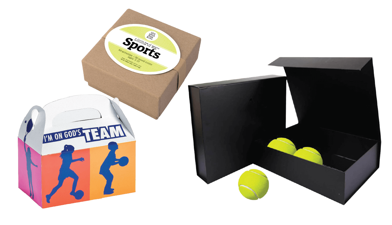 Custom Game and Sports Packaging Boxes