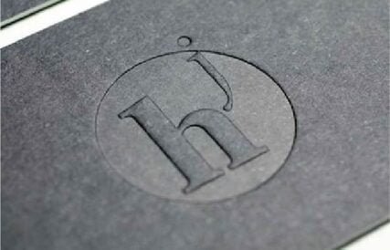 registered embossing