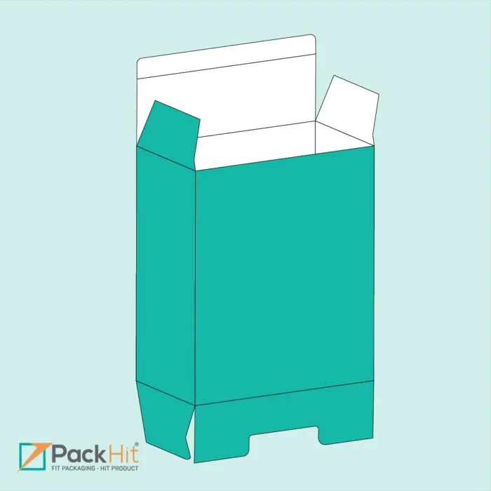 123 bottom snap lock box
