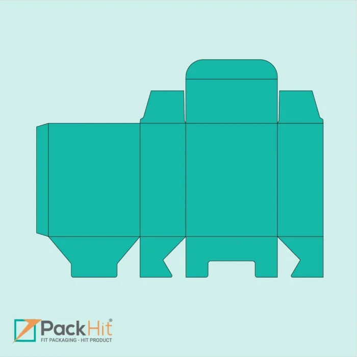 123 bottom snap lock box template