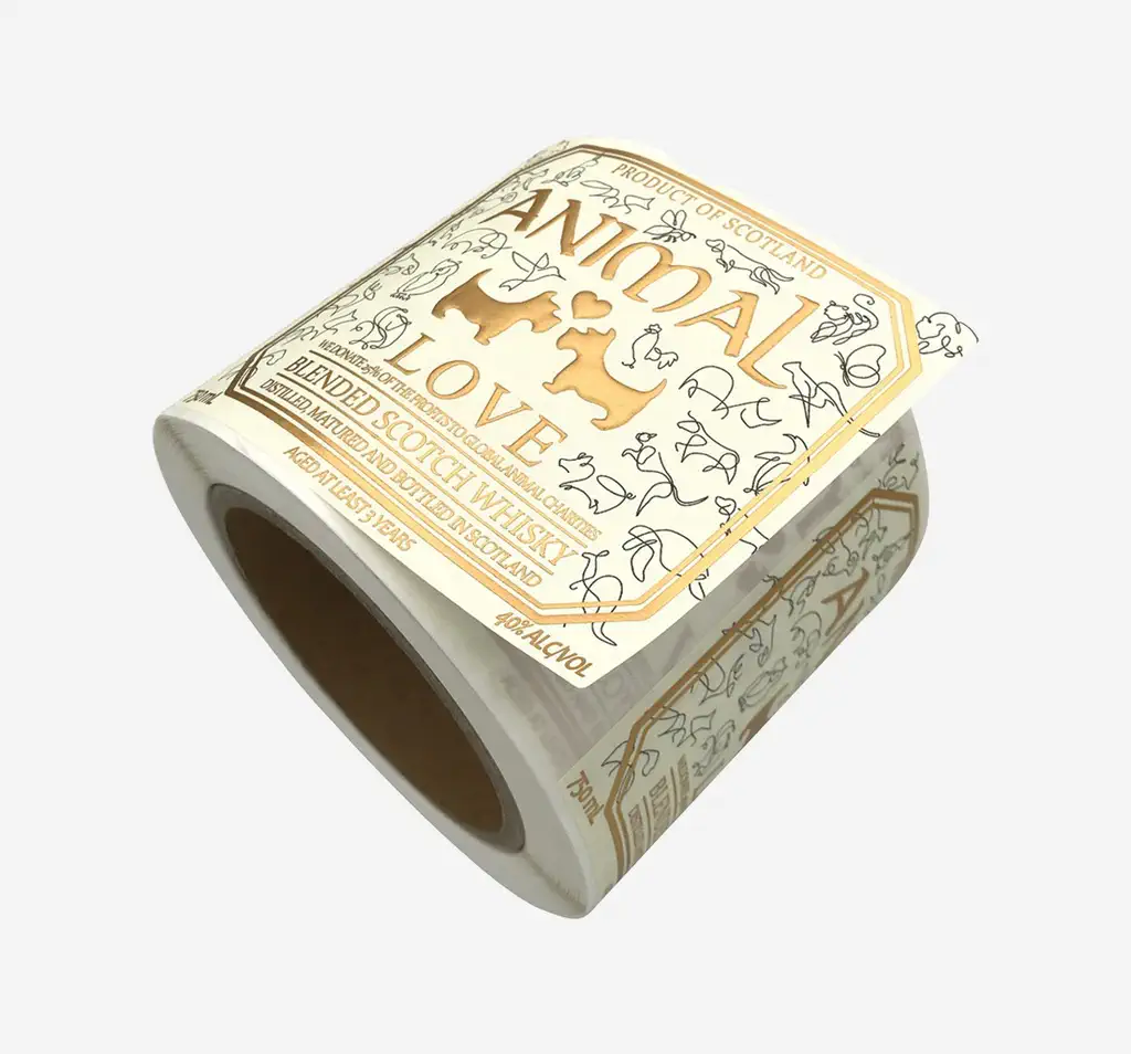 Custom Embossed Labels