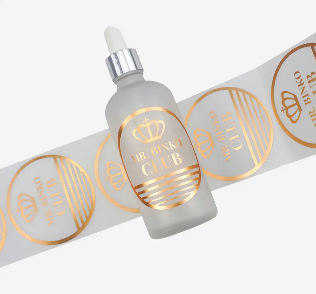Custom Foil Stamp Labels