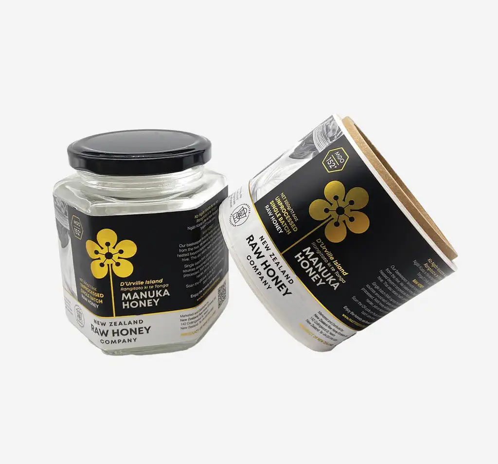 Custom Honey Jar Labels Wholesale
