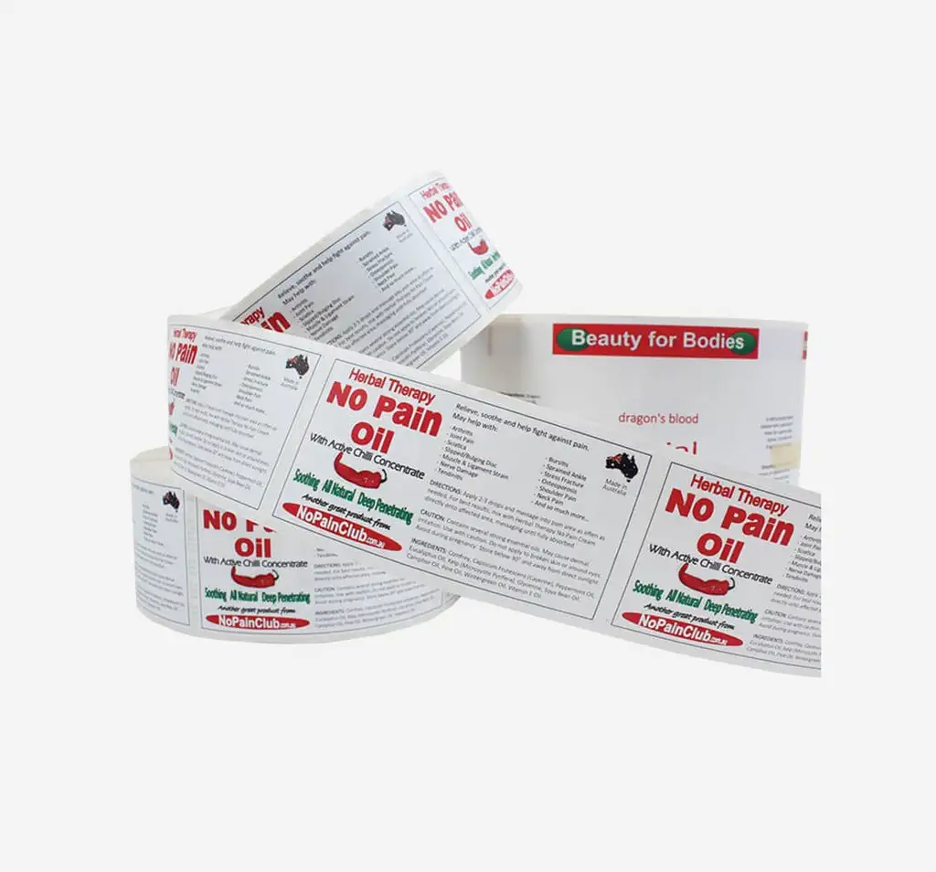 Custom Matte Labels