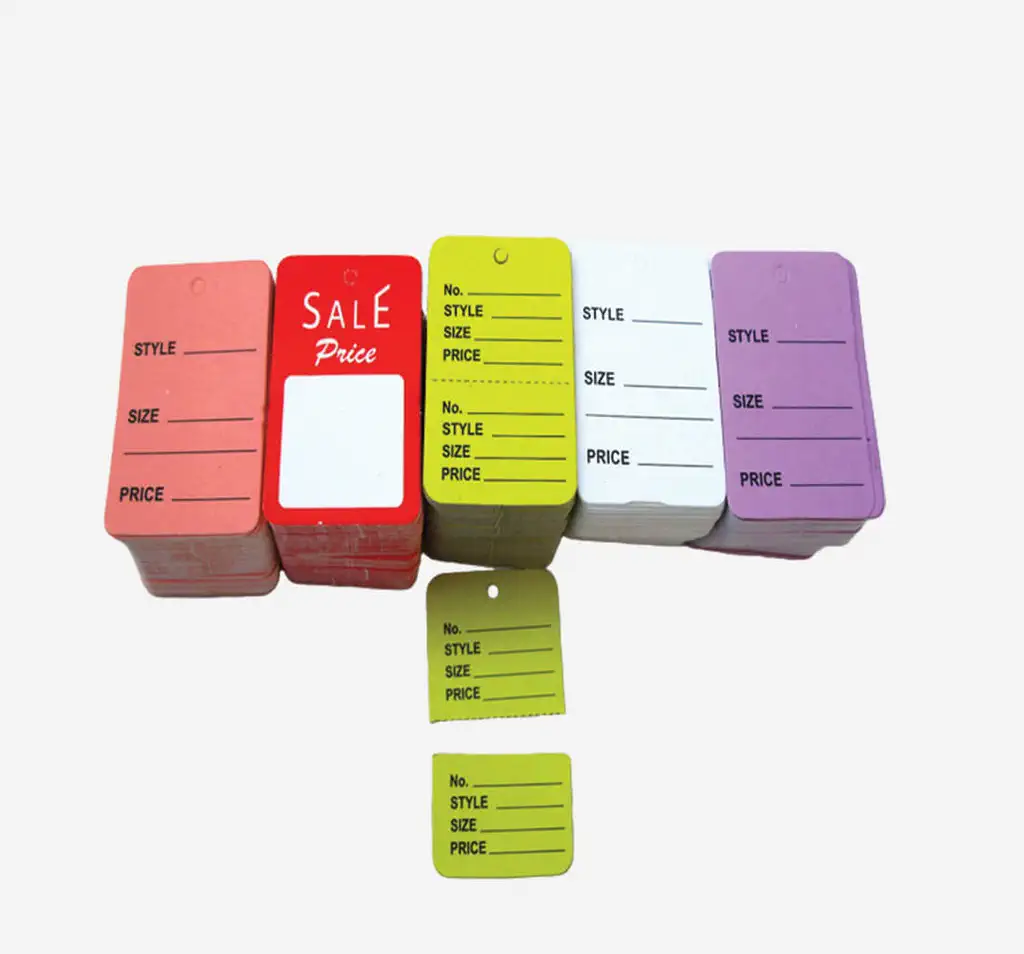 Custom Price Tags