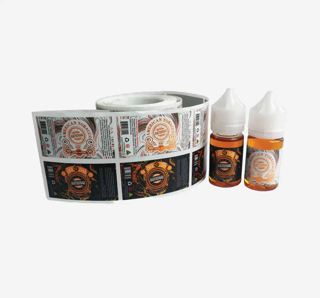 Custom Printed E juice Labels