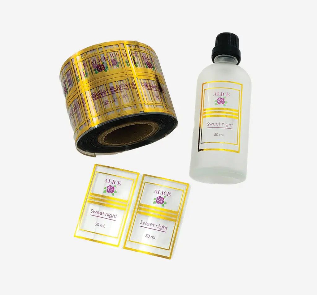 Custom Printed Foil Stamp Labels