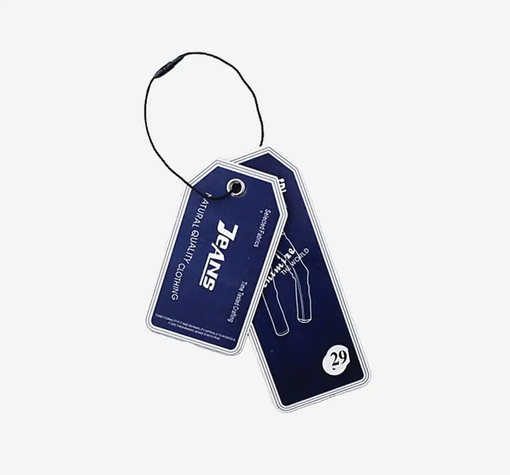 Custom Printed Merchandise Tags