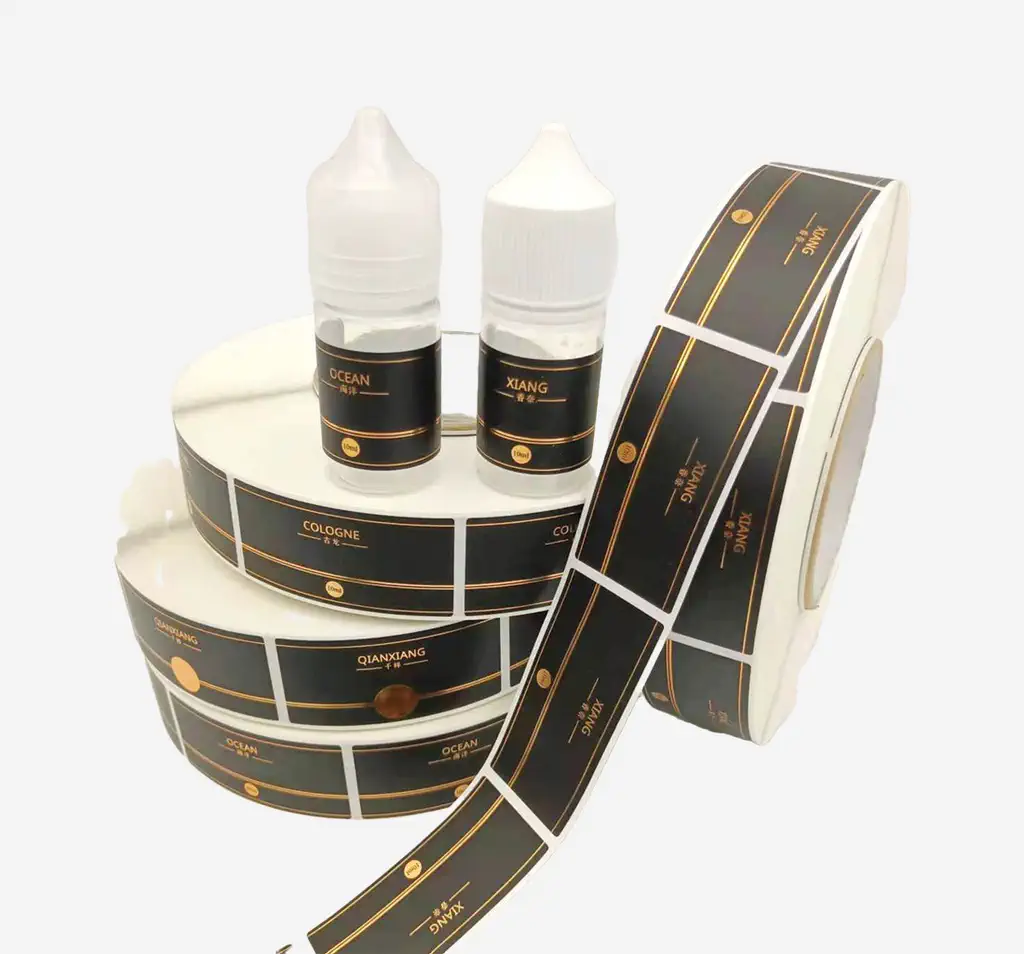 Custom Printed Perfume Bottle Labels