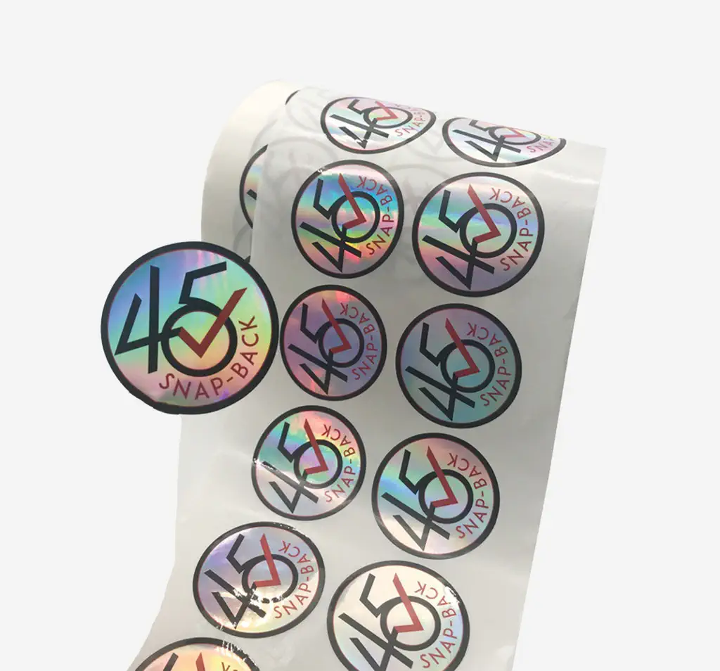 Custom Printed Perfume Bottle Labels Wholesale