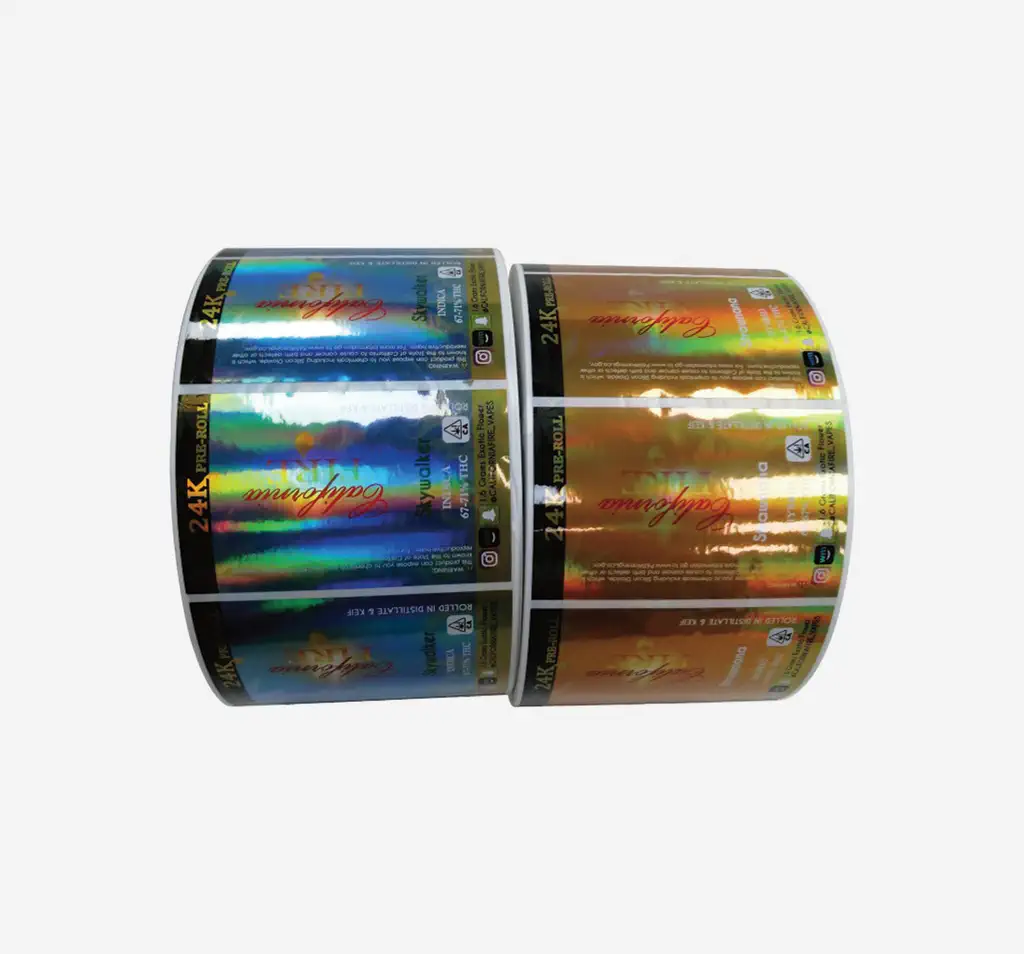 Custom Waterproof Labels Wholesale