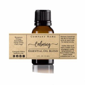 Essential Oil Labels