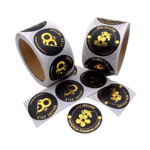Foil Stamp Labels sticker