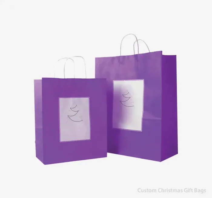 Printed Christmas Gift Bags