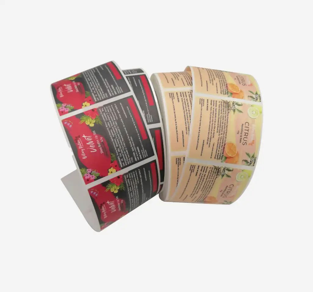 Printed Lip Balm Labels